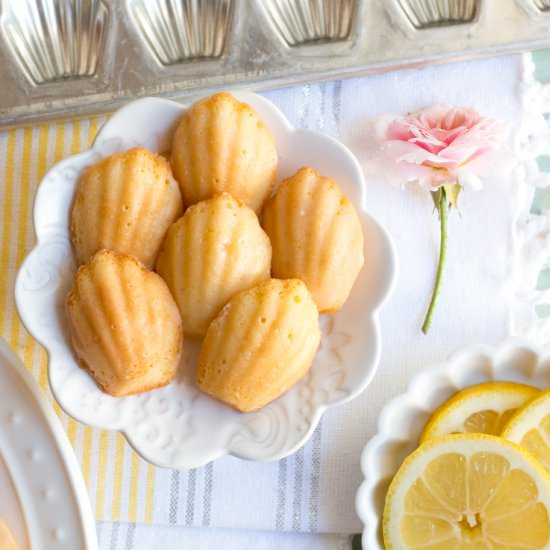 Arnold Palmer Madeleines - Recipe photo by beckysuebakes