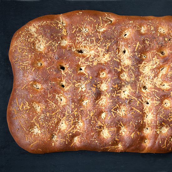 Whole Wheat Focaccia - Recipe photo by lastingredient