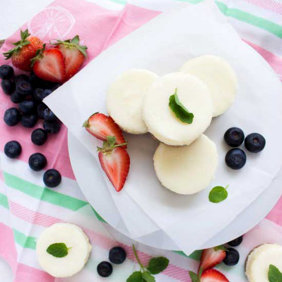 Mini Cheesecakes with Chocolate - Recipe photo by littlebroken