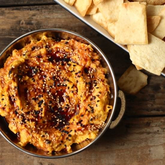 Butternut Tahini Spread - Recipe photo by borrowedsalt