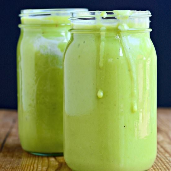 Cold Asparagus Soup - Recipe photo by westoftheloop