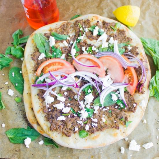 Turkish Pizza Lahmacun - Recipe photo by two.purple.figs