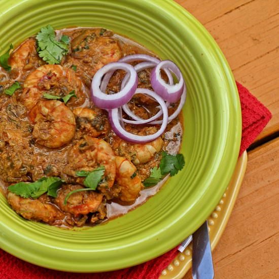 Shrimp Vindaloo - Recipe photo by Spice Chronicles