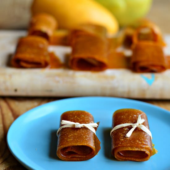 DIY Mango Fruit Leather - Recipe photo by westoftheloop