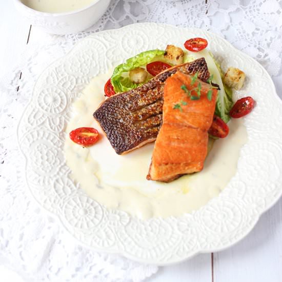 Crispy Skin Salmon - Recipe photo by AngellovesCooking