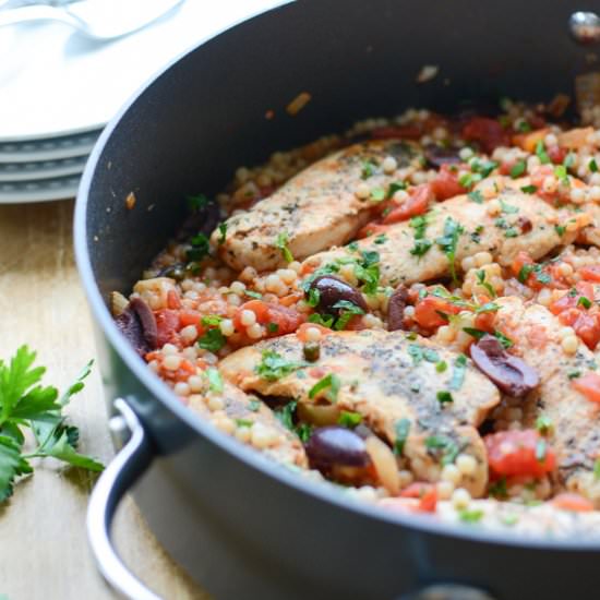 Chicken Puttanesca - Recipe photo by simplywhisked