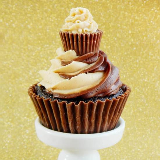 Chocolate Cupcake Wrappers - Recipe photo by FrostingandaSmile