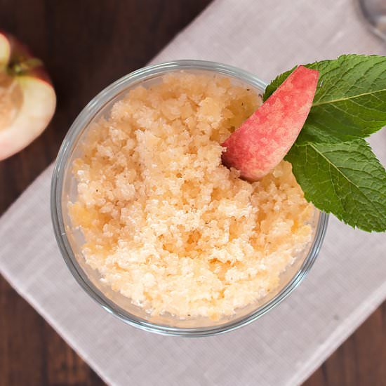 Peach tea granita - Recipe photo by kitchen_trials