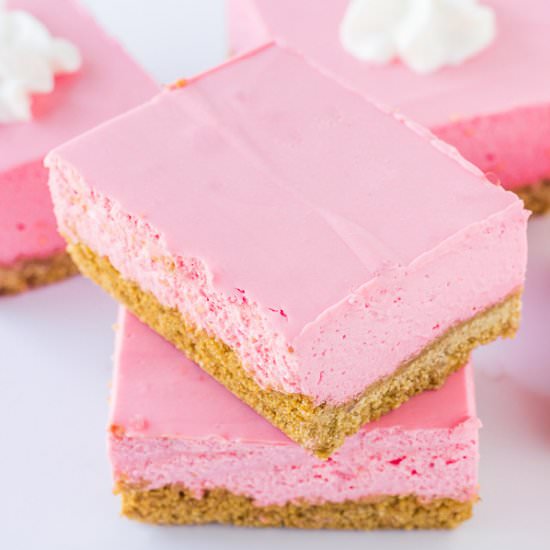 Cherry Cheesecake Bars - Recipe photo by Deliciously Sprinkled