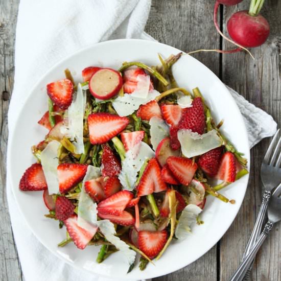 Shaved Asparagus Salad - Recipe photo by simple roots