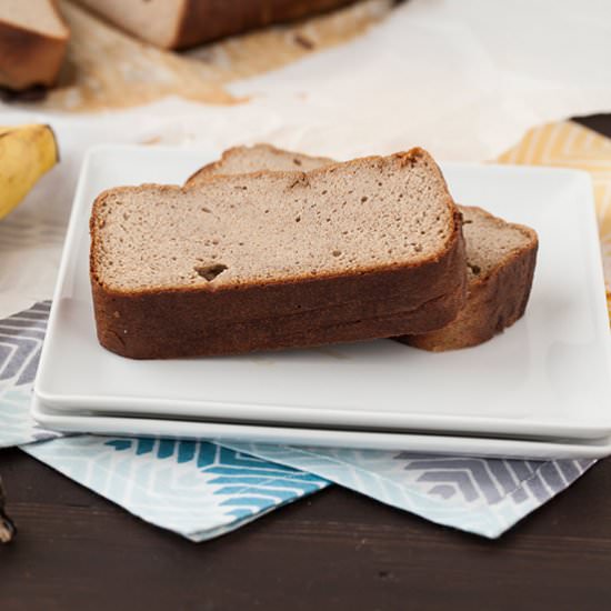 Paleo Banana Blender Bread - Recipe photo by laughterandlemonade