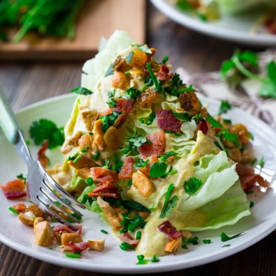 The Curry Wedge Salad - Recipe photo by healthy seasonal recipes