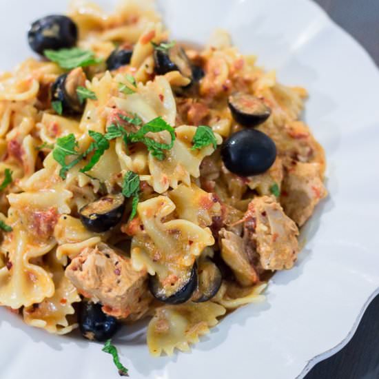 Tuna Tomato Pasta - Recipe photo by maya kitchenette