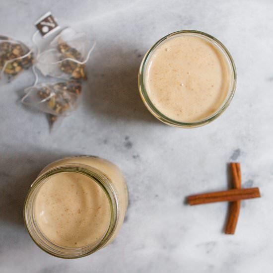 Creamy Chai Smoothies - Recipe photo by littlemarketkitchen