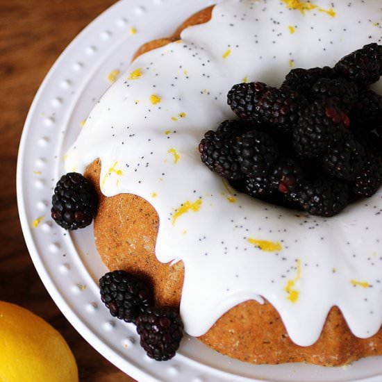 Lemon Poppy Seed Cake - Recipe photo by DorasDailyDish