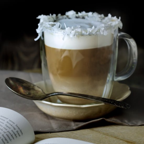 Coconut Kahlua Latte - Recipe photo by Confectionalism