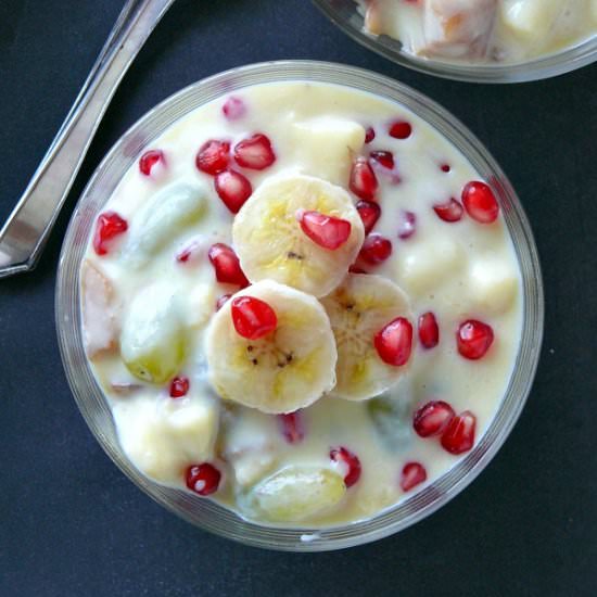 Fruit Custard - Recipe photo by v.marudhavani
