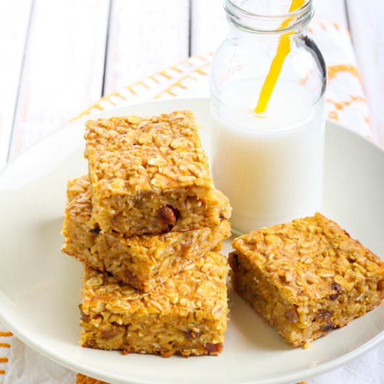 Pumpkin oat bars - Recipe photo by sweetliving2