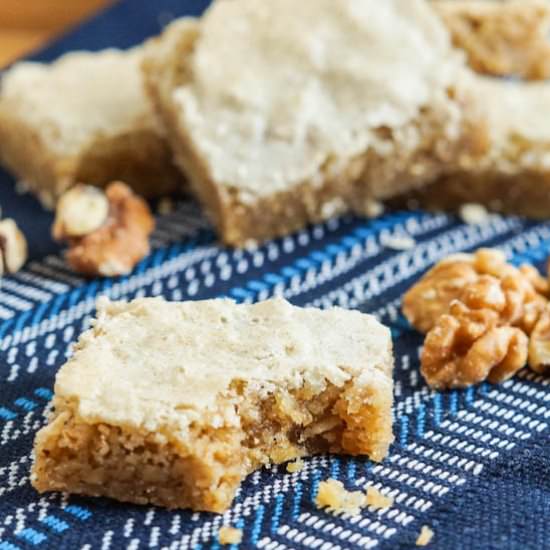 Biscotti Glassati alle Noci - Recipe photo by TaraMar