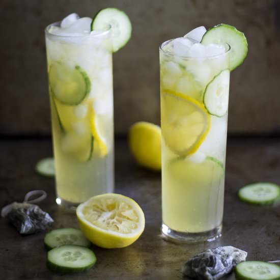 Green Tea Cucumber Cooler - Recipe photo by My Diary of Us