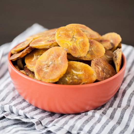 Simple Sauteed Plantain Slices - Recipe photo by laughterandlemonade