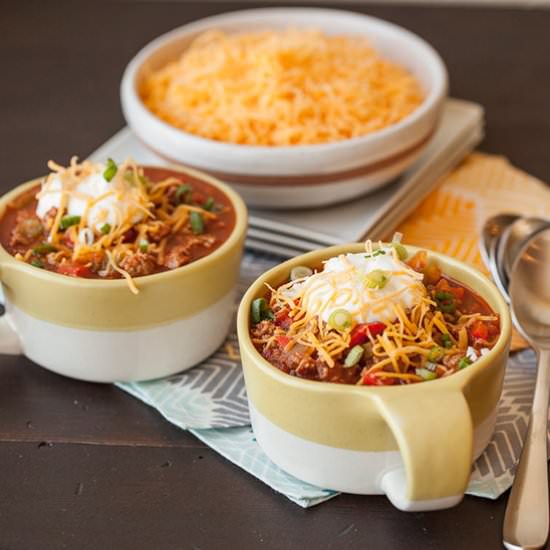 Comfy Cozy Chili - Recipe photo by laughterandlemonade
