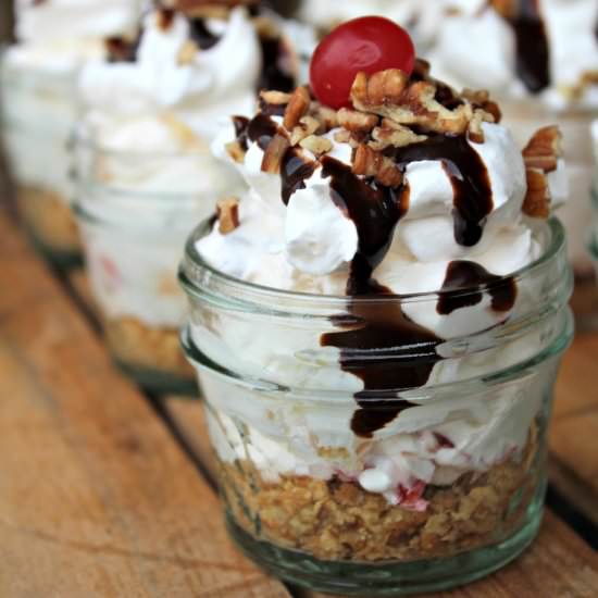 Millionaire Pie in a Mason Jar - Recipe photo by addicted2recipes
