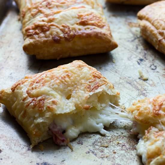 Croque Monsieur Pop Tarts - Recipe photo by cookingforkeeps