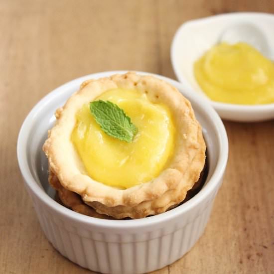 Lemon Curd Tarts - Recipe photo by Spicecounter