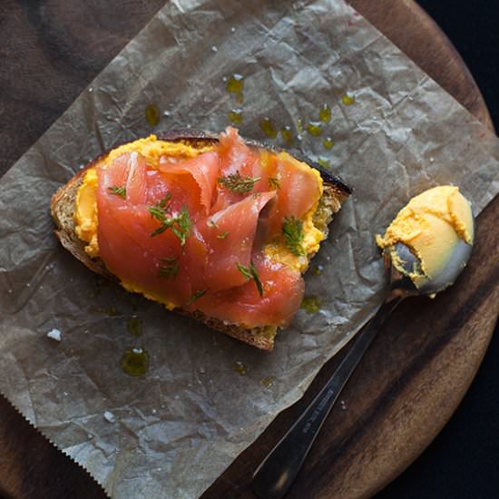 Smoked Salmon Sandwich - Recipe photo by jernejkitchen