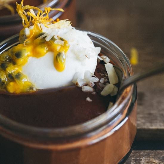 Salted Caramel Pots de Creme - Recipe photo by grandmothers figs