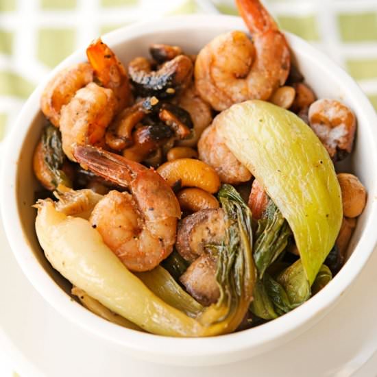 Paleo Shrimp Stirfry - Recipe photo by garlicmysoul
