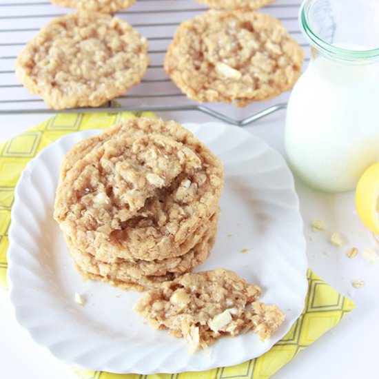 Lemon Coconut White Chocolate Chunk - Recipe photo by cookingwithruthie