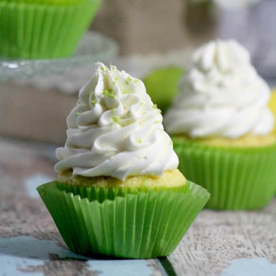 Lemon Lime Refresher Cupcakes - Recipe photo by Virtually Yours