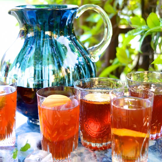 Cranberry Iced Tea - Recipe photo by Bibbyskitchenat36