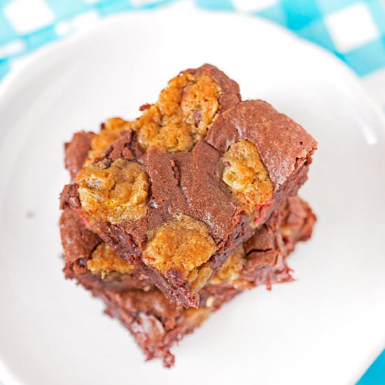 Brookie Bars - Recipe photo by itbakesmehappy
