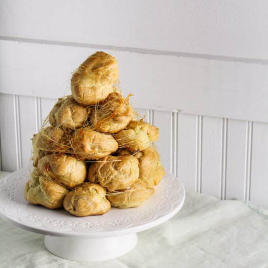 Peanut Butter Croquembouche - Recipe photo by kitchendoor