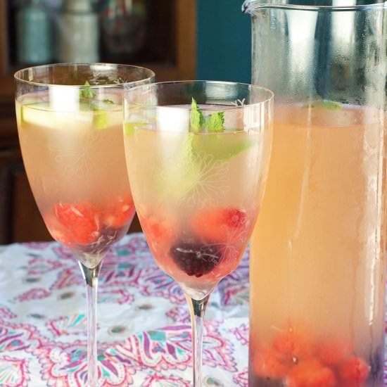 Spring Tequila Sangria - Recipe photo by bluegrassbites