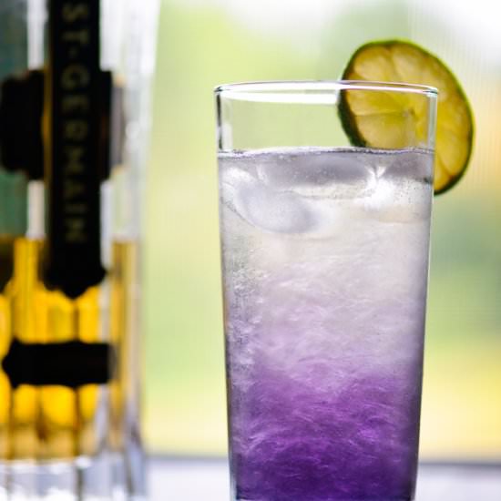 Stormy Morning Champagne Cocktail - Recipe photo by Paul S. Bartholomew
