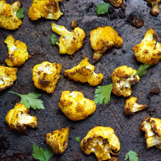 Spiced cauliflower - Recipe photo by lowstoluxe