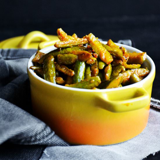 Ivy Gourd Stir Fry - Recipe photo by Binjals VEG Kitchen