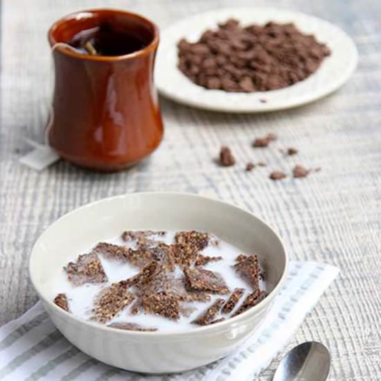 High Fiber Cereal With Cacao Nibs - Recipe photo by thenourishedcaveman