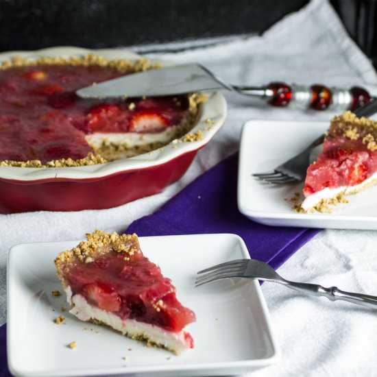 Strawberry Cream Pie - Recipe photo by Chattavore