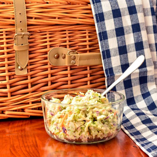 Broccoli Coleslaw - Recipe photo by OrgasmicChef