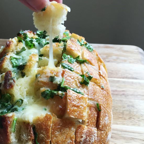 Blooming Spinach - Recipe photo by Easytoddlermeals