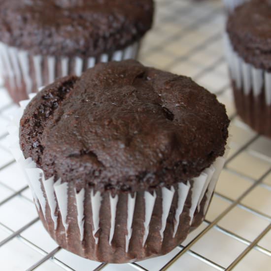 Gluten Free Chocolate Cupcakes - Recipe photo by auntiebethany