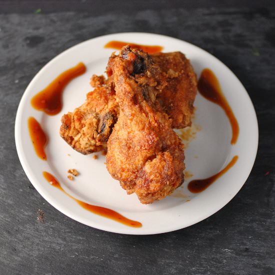 No Fry Korean Chicken Wings - Recipe photo by theunmanlychef