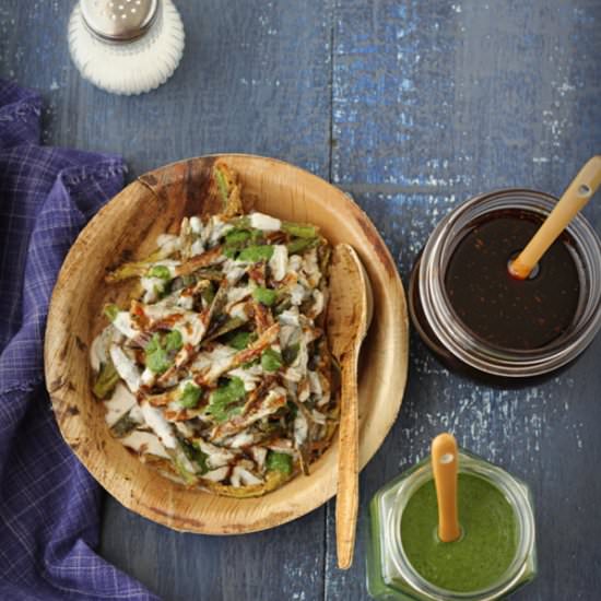 Kurkuri Bhindi Chaat - Recipe photo by easyfoodsmith