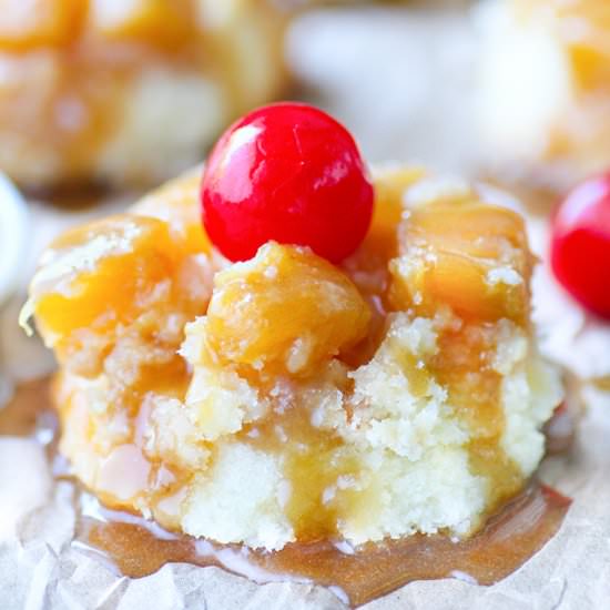 Pineapple Upside Down Cupcakes - Recipe photo by Swanky Recipes