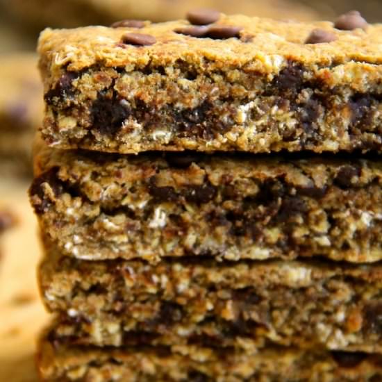 Cookie Dough Protein Granola Bars - Recipe photo by runningwithspoons